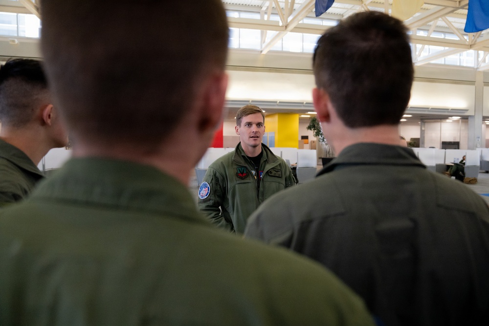 F-22 Raptor Aerial Demonstration Team visits the United States Air Force Academy 2023