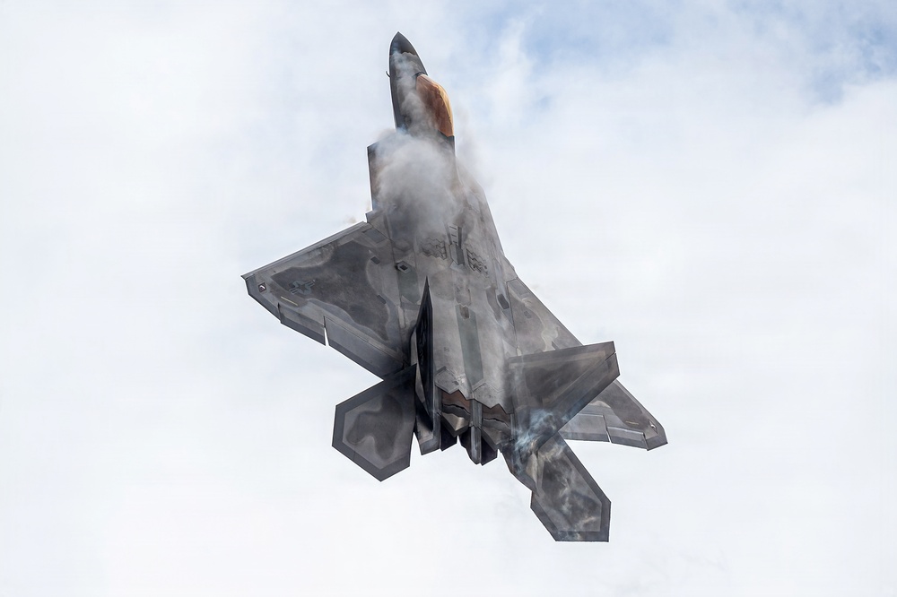 F-22 Raptor Aerial Demonstration Team visits the United States Air Force Academy 2023