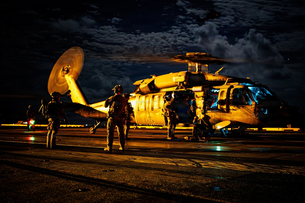 HSC-9 Right of Visit Boarding Operation