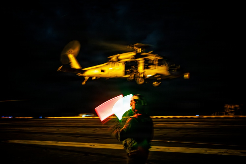 USS Gerald R. Ford (CVN 78) Right of Visit Boarding Operation