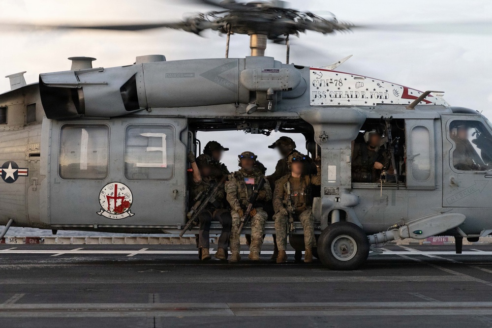 HSC-9 Right of Visit Boarding Operation