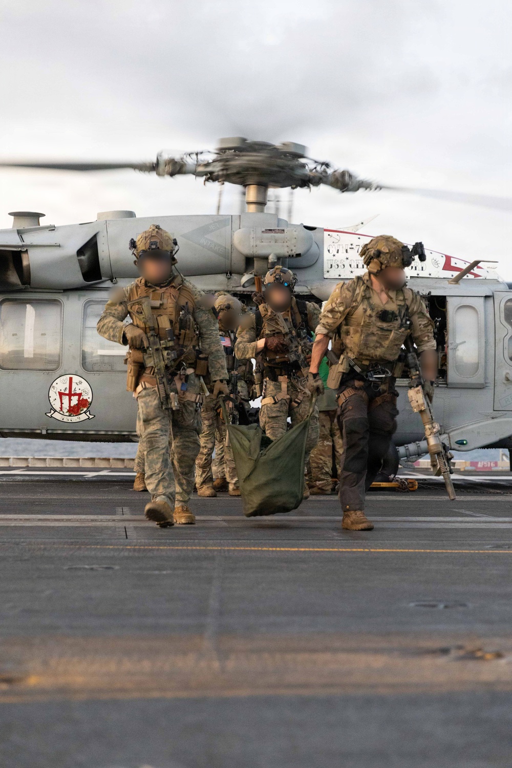 HSC-9 Right of Visit Boarding Operation