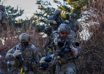 2-2 AHB Conducts Joint Fast-Rope Air Assault Training