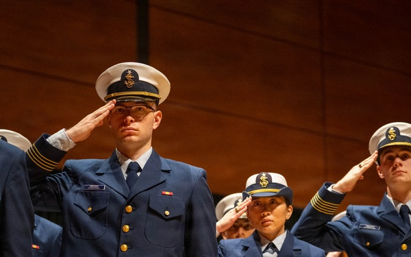 U.S. Coast Guard Academy change of watch ceremony