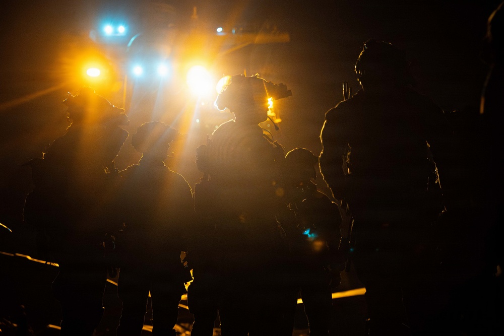 USS Gerald R. Ford (CVN 78) Right of Visit Boarding Operation