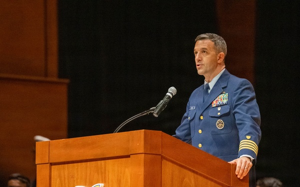 U.S. Coast Guard Academy change of watch ceremony