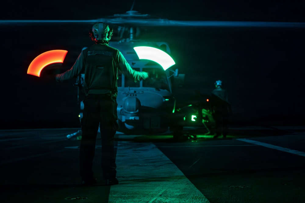 USS Gerald R. Ford (CVN 78) Right of Visit Boarding Operation