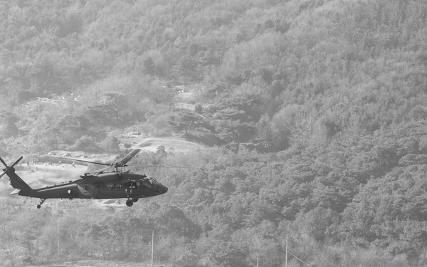 2-2 AHB Conducts Joint Fast-Rope Air Assault Training