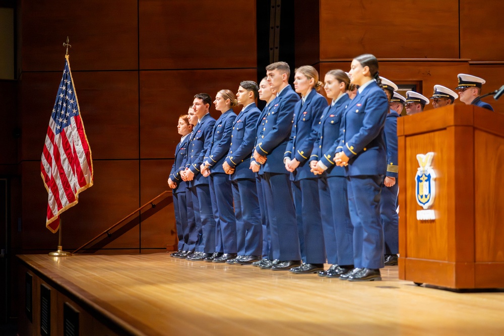 U.S. Coast Guard Academy change of watch ceremony