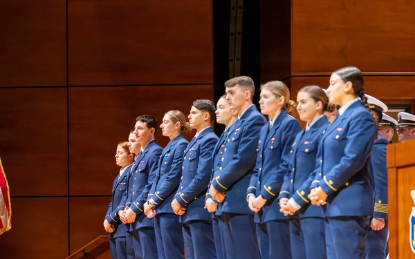 U.S. Coast Guard Academy change of watch ceremony