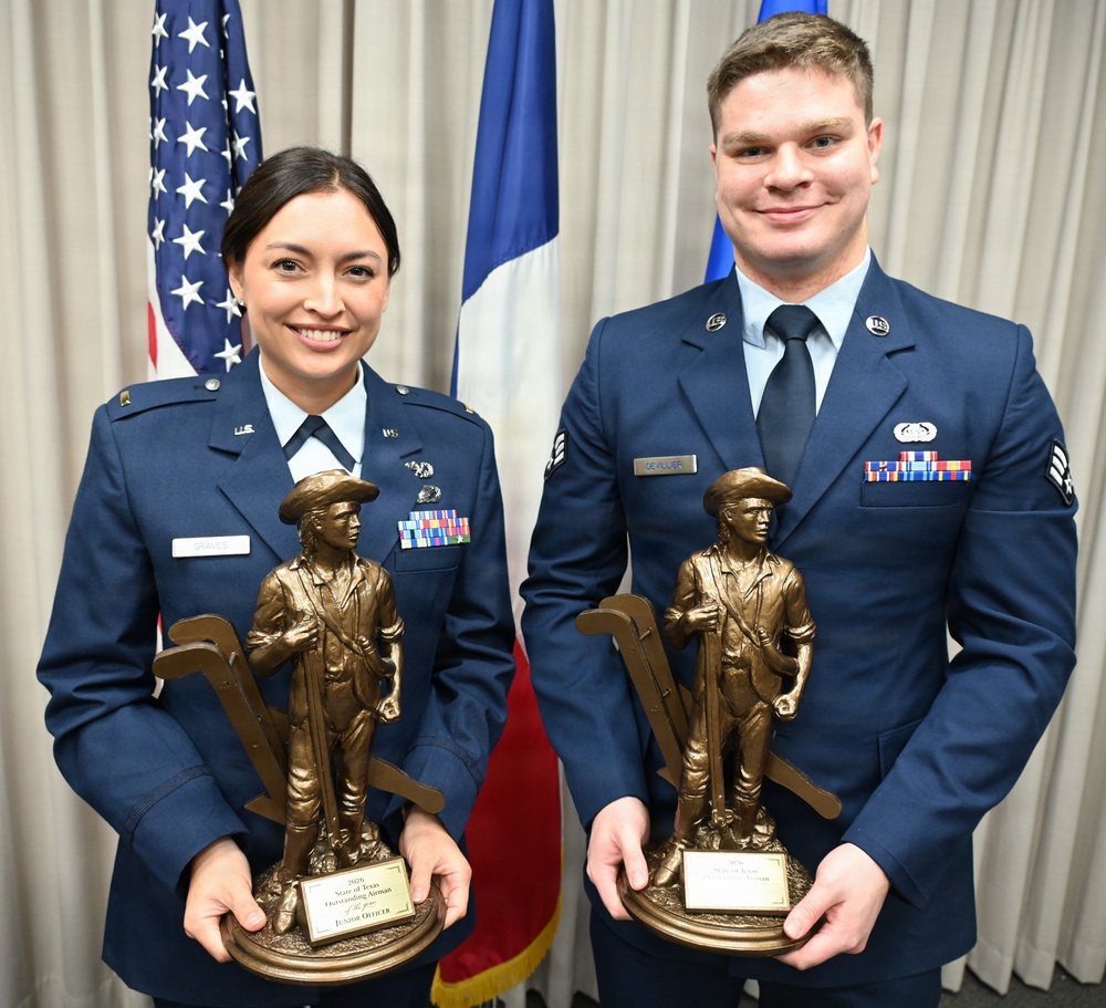 136AW Airmen secure two OAY awards
