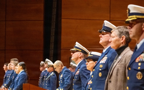 U.S. Coast Guard Academy change of watch ceremony