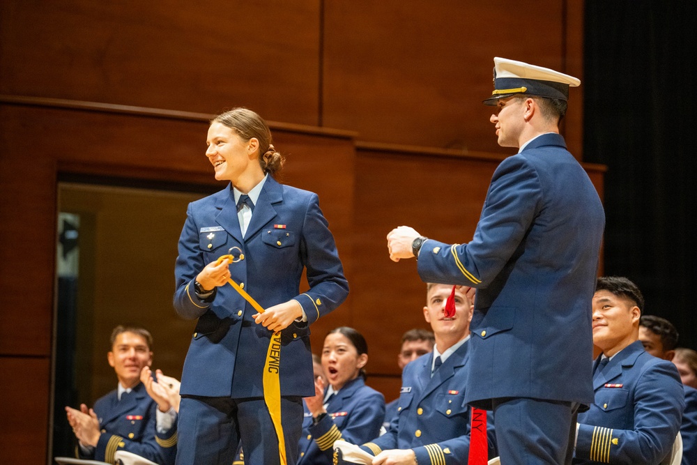 U.S. Coast Guard Academy change of watch ceremony
