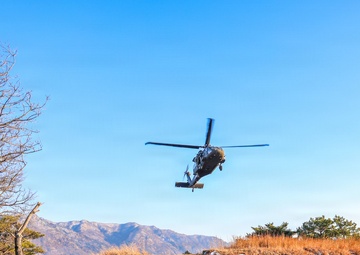 2-2 AHB Conducts Joint Fast-Rope Air Assault Training