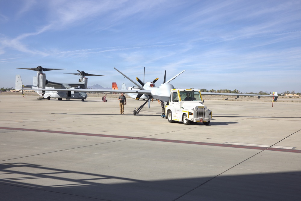 VMX-1 Conducts Inaugural Flight of Marine-Owned MQ-9A Reaper from MCAS Yuma