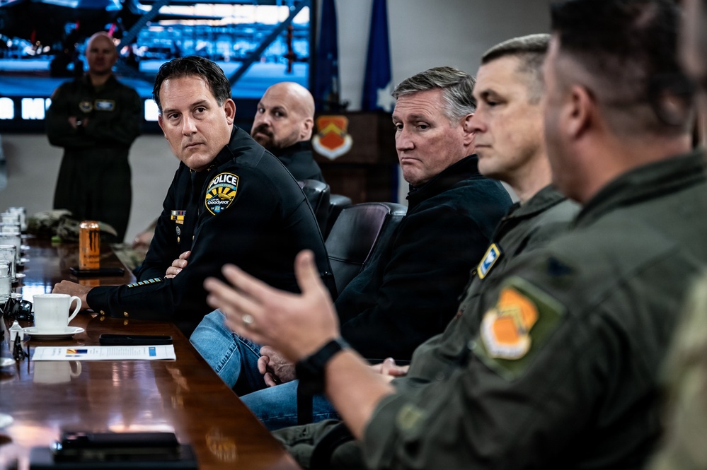 Maricopa County Law Enforcement visit the 56th FW