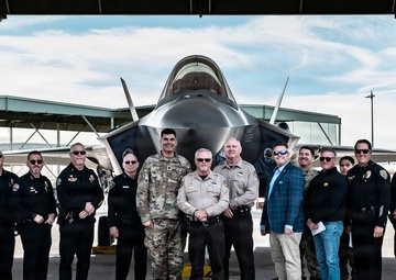 Maricopa County Law Enforcement visit the 56th FW