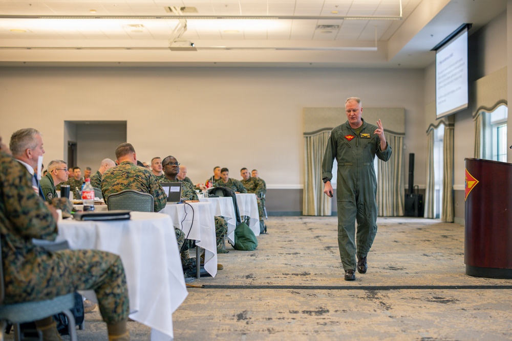 Leaders from 2nd MAW meet for the January 2026 Senior Leaders' Conference