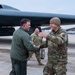Col. Jared Kennish's fini flight in the B-2 Spirit