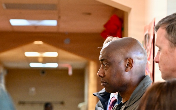 Commander Navy Region Mid-Atlantic, Rear Adm. Stephen Barnett visits NAS Oceana