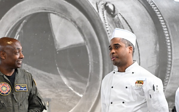 Commander Navy Region Mid-Atlantic, Rear Adm. Stephen Barnett visits NAS Oceana