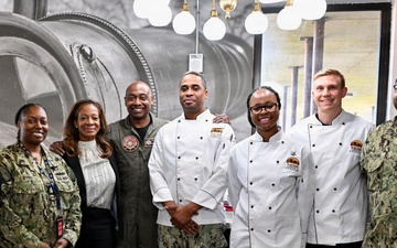 Commander Navy Region Mid-Atlantic, Rear Adm. Stephen Barnett visits NAS Oceana