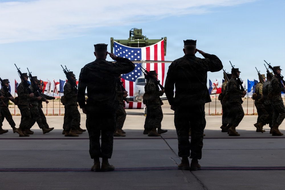 H&amp;HS change of command  ceremony