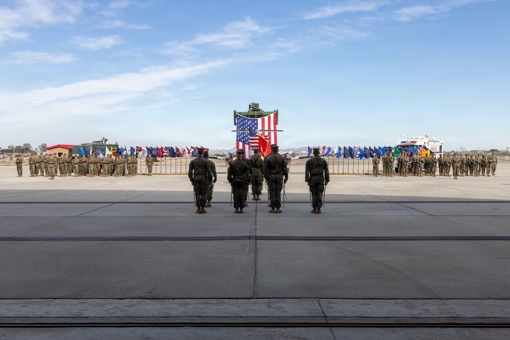H&amp;HS change of command  ceremony