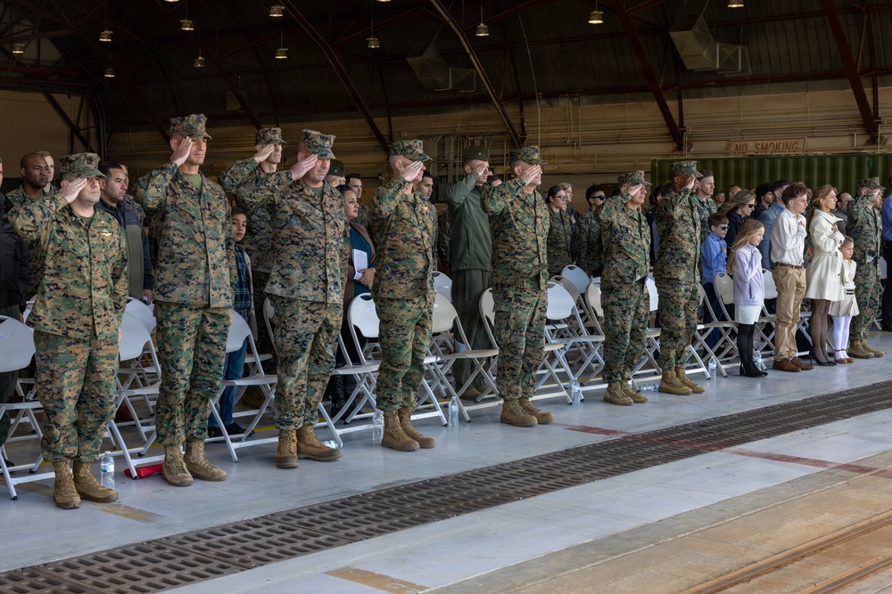 H&amp;HS change of command  ceremony