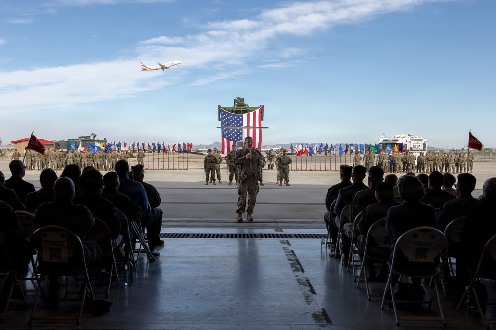H&amp;HS change of command  ceremony