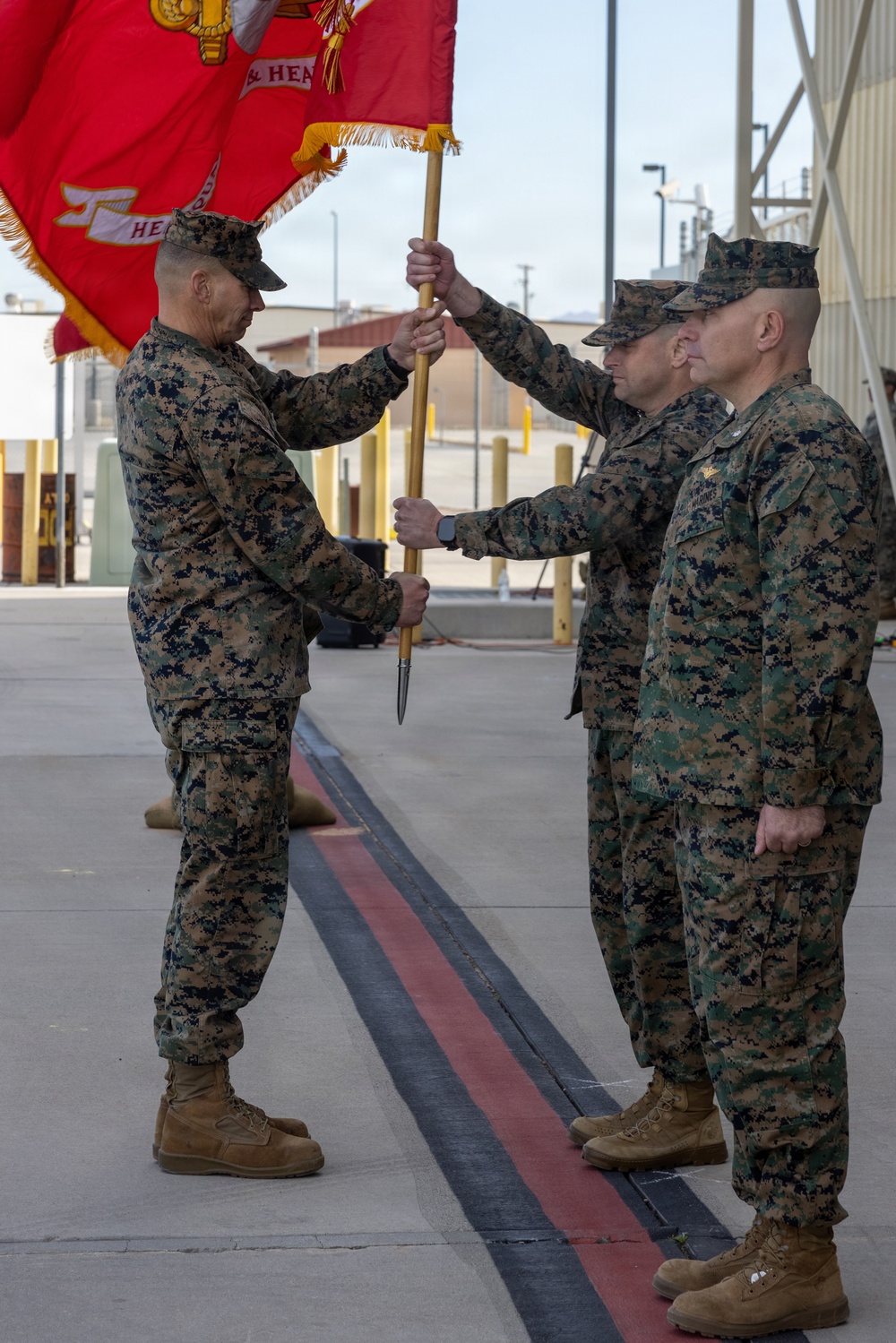 H&amp;HS change of command  ceremony