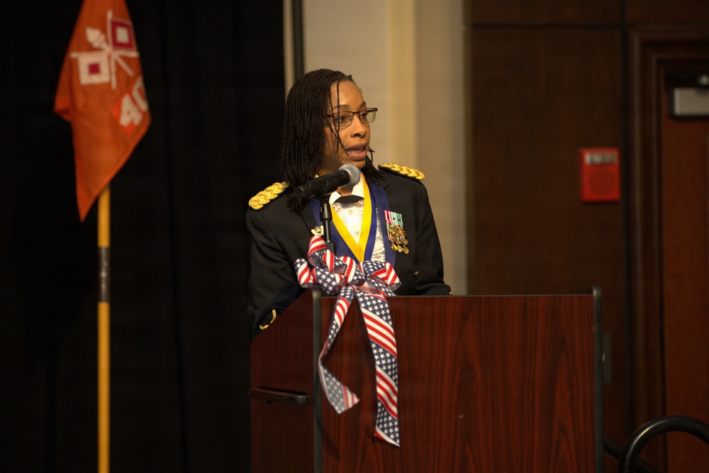 404th Maneuver Enhancement Brigade conducts Change of Command during Brigade Ball