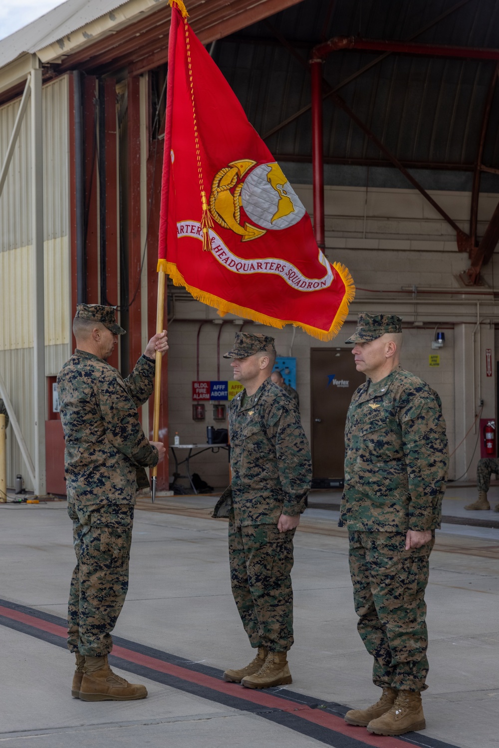 H&amp;HS change of command  ceremony
