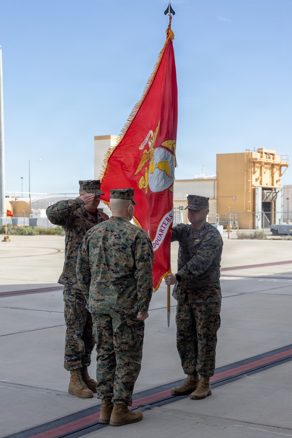 H&amp;HS change of command  ceremony