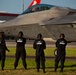 F-22 Raptor Aerial Demonstration Team performs at the Avalon Australia International Air Show 2025