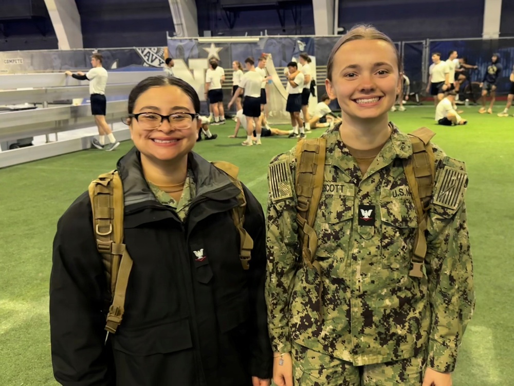 Corpsman Ensure Candidate Safety During Search and Rescue Evaluation