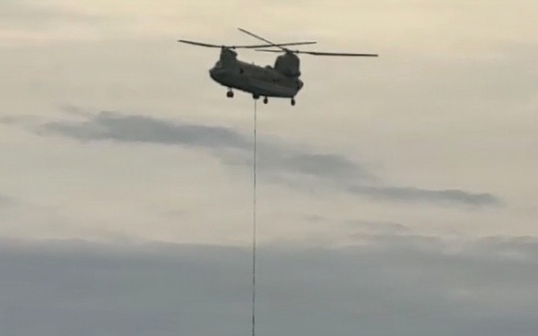 U.S. Army, Coast Guard recover, relocate beached buoy on Cumberland Island