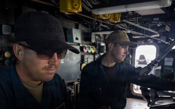 USS Stockdale conducts routine operations