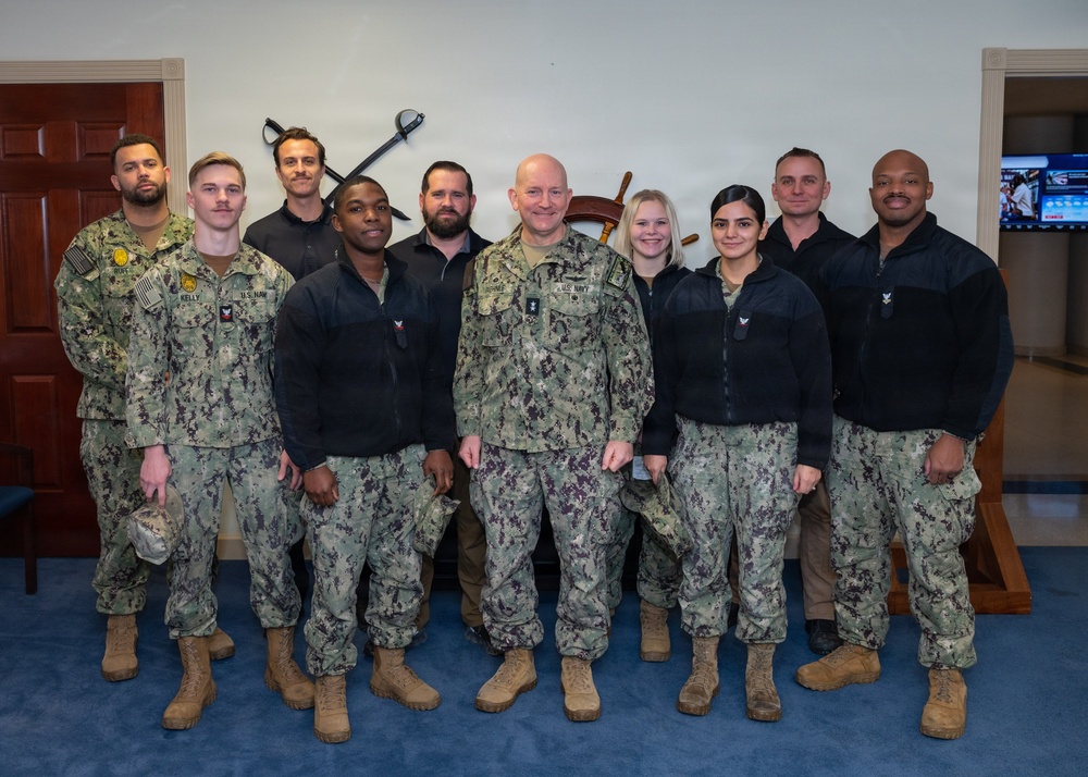 Rear Adm. Faehnle Hosts Appreciation Luncheon
