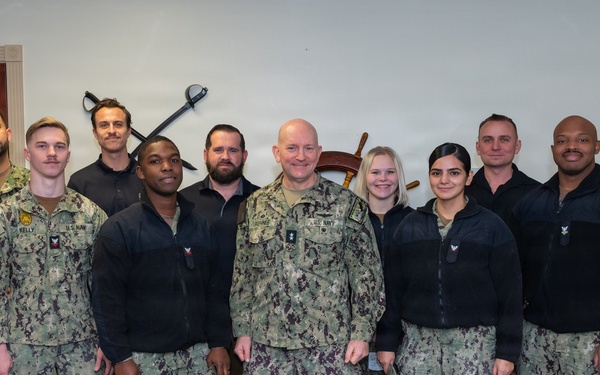 Rear Adm. Faehnle Hosts Appreciation Luncheon