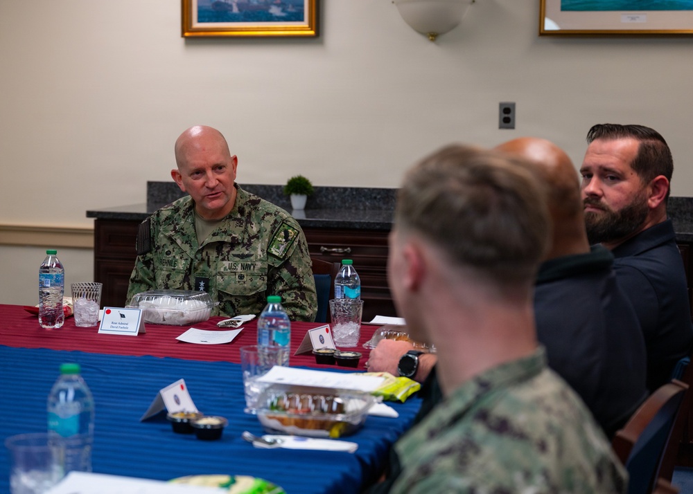Rear Adm. Faehnle Hosts Appreciation Luncheon