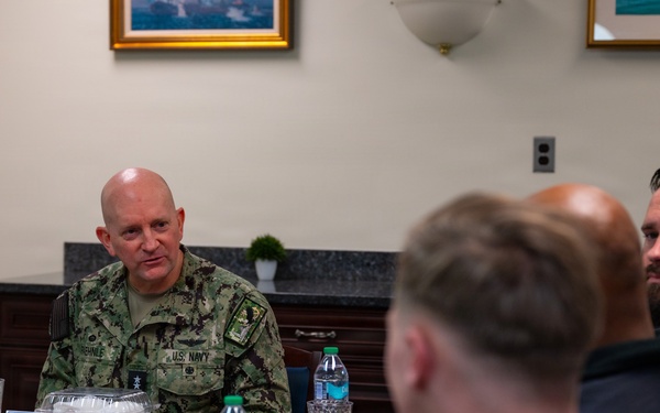 Rear Adm. Faehnle Hosts Appreciation Luncheon