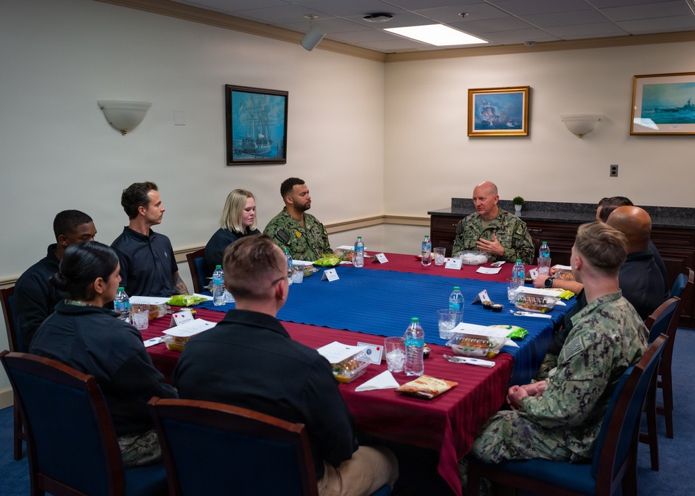 Rear Adm. Faehnle Hosts Appreciation Luncheon