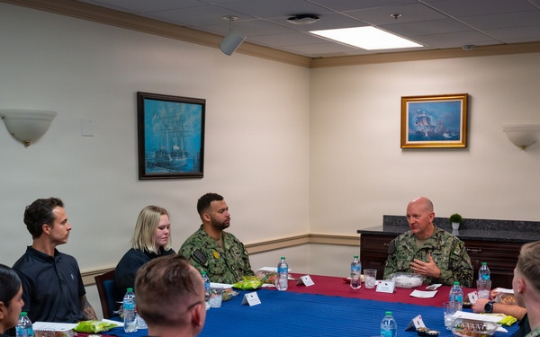 Rear Adm. Faehnle Hosts Appreciation Luncheon