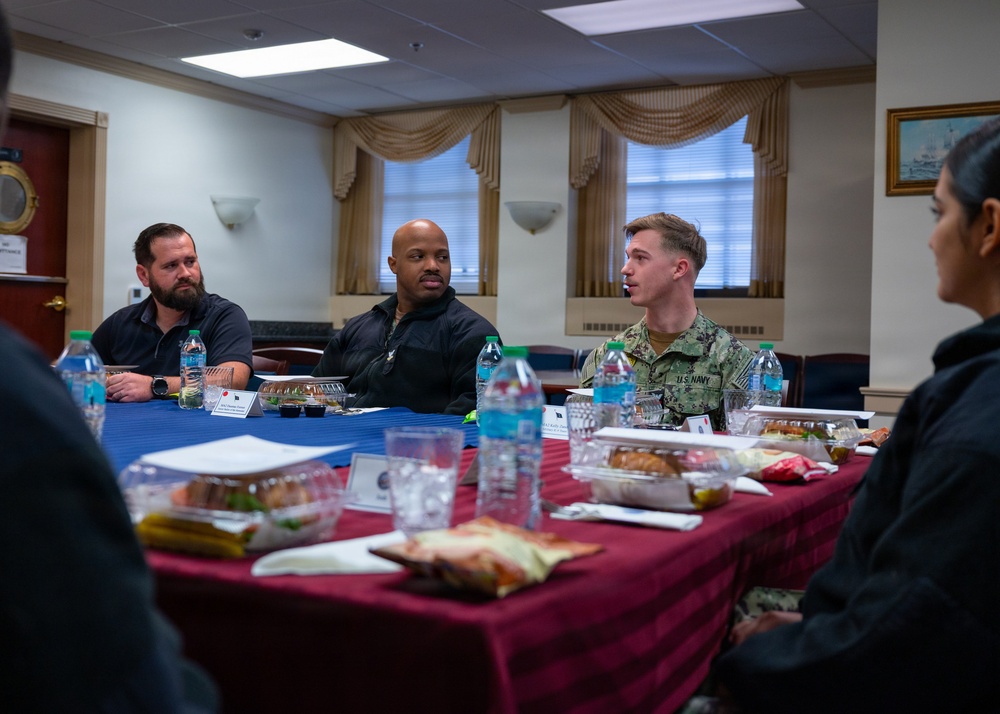 Rear Adm. Faehnle Hosts Appreciation Luncheon