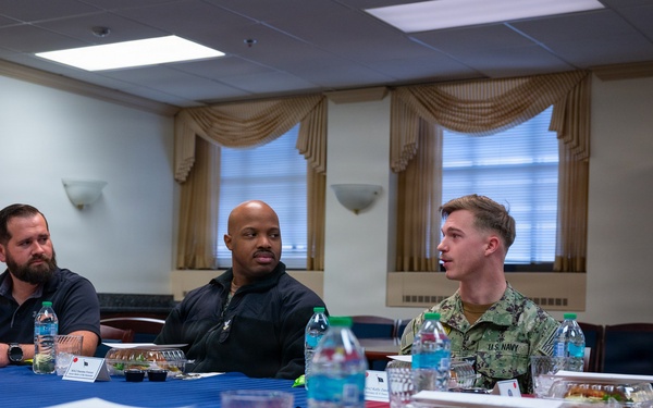 Rear Adm. Faehnle Hosts Appreciation Luncheon