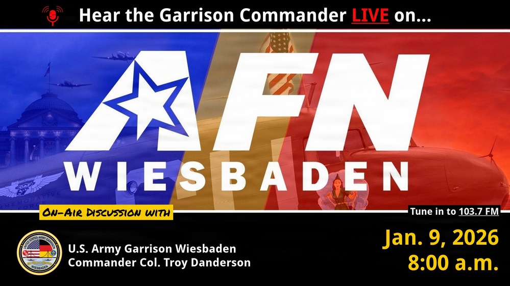 USAG Wiesbaden On-Air Community Discussion - Jan. 9, 2026