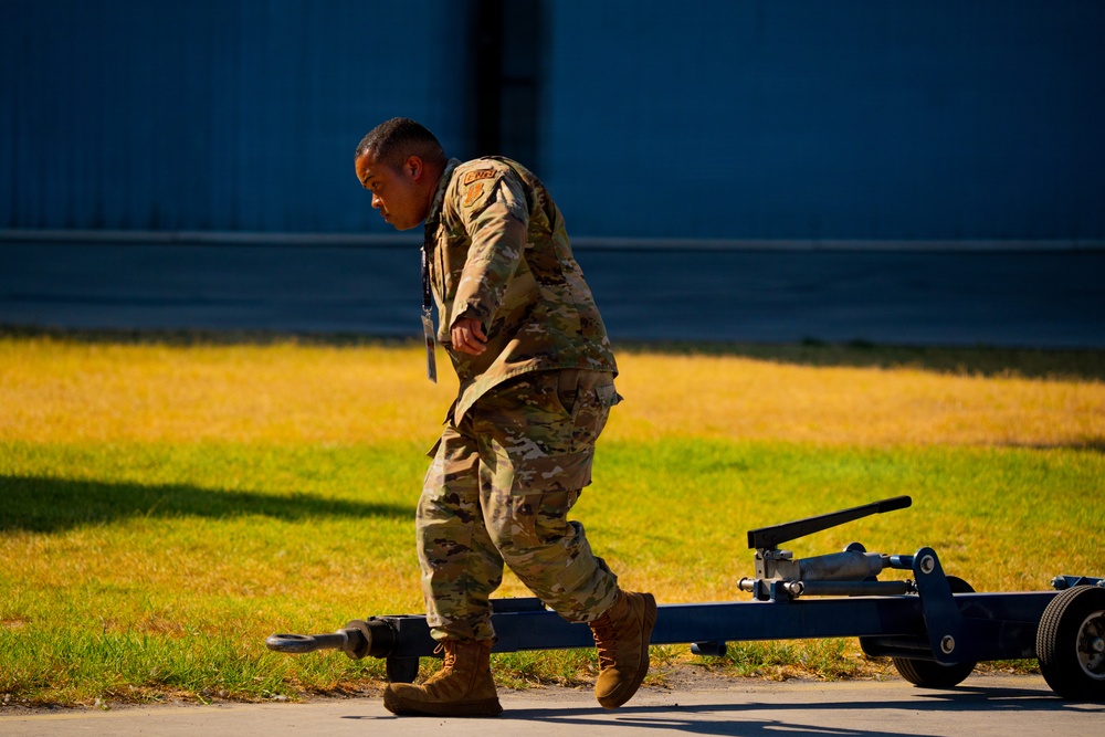 F-22 Raptor Aerial Demonstration Team performs at FIDAE 2024