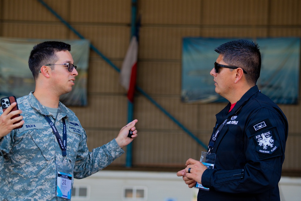 F-22 Raptor Aerial Demonstration Team performs at FIDAE 2024