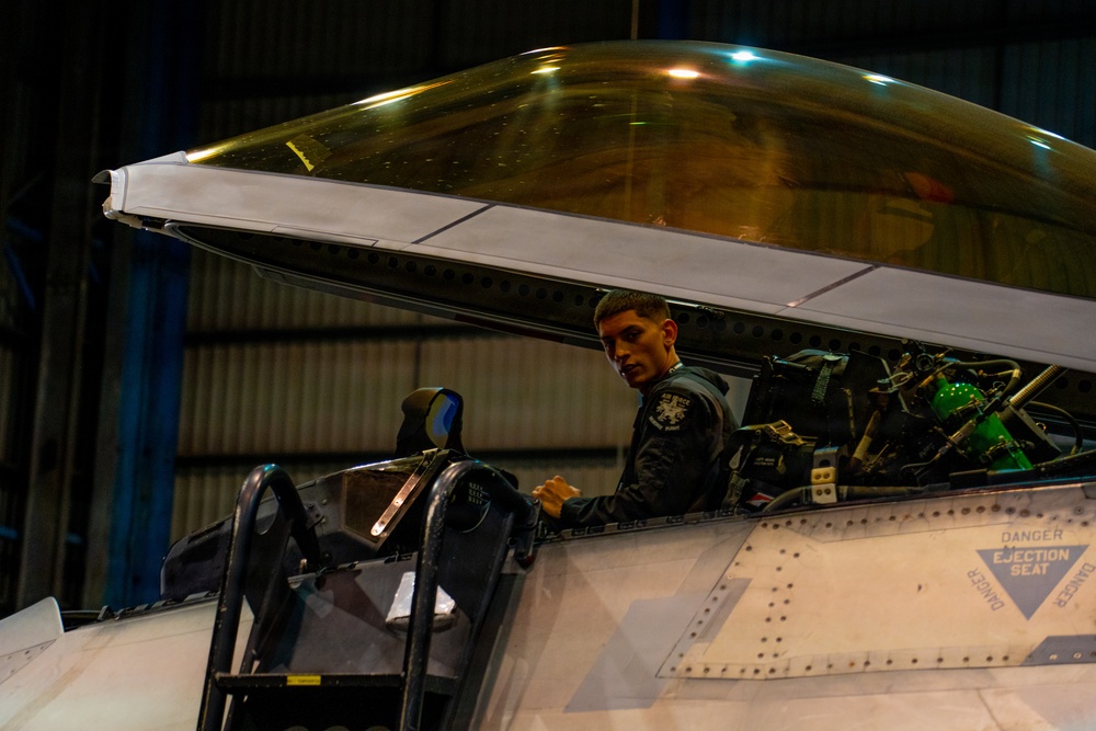 F-22 Raptor Aerial Demonstration Team performs at FIDAE 2024